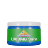 1,000mg CBD Salve for targeted pain relief and skin nourishment.