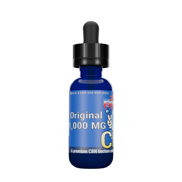 1,000mg CBN Tincture for restful sleep and relaxation.