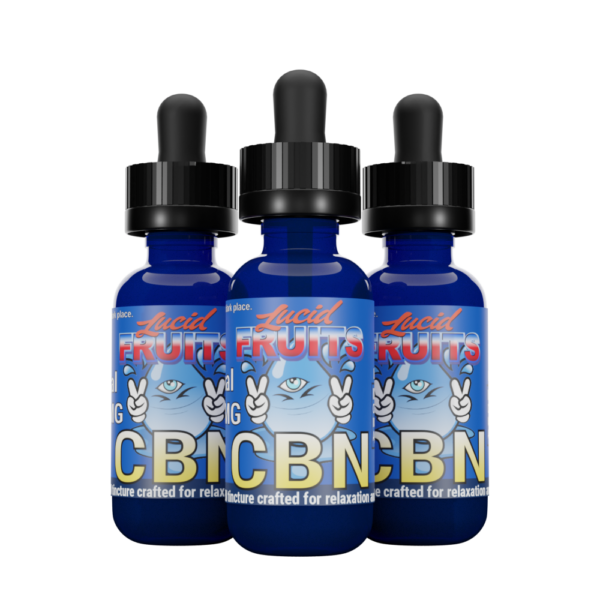 1,000mg CBN Tincture for restful sleep and relaxation.