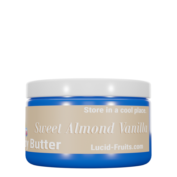 1,000mg CBD Body Butter infused with Sweet Almond and Vanilla for a luxurious moisturizing experience